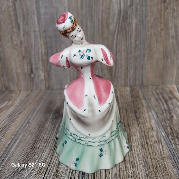 1950's Original Goldscheider White Christmas Figurine Peggy Porcher Fine China - Picture 2 of 6